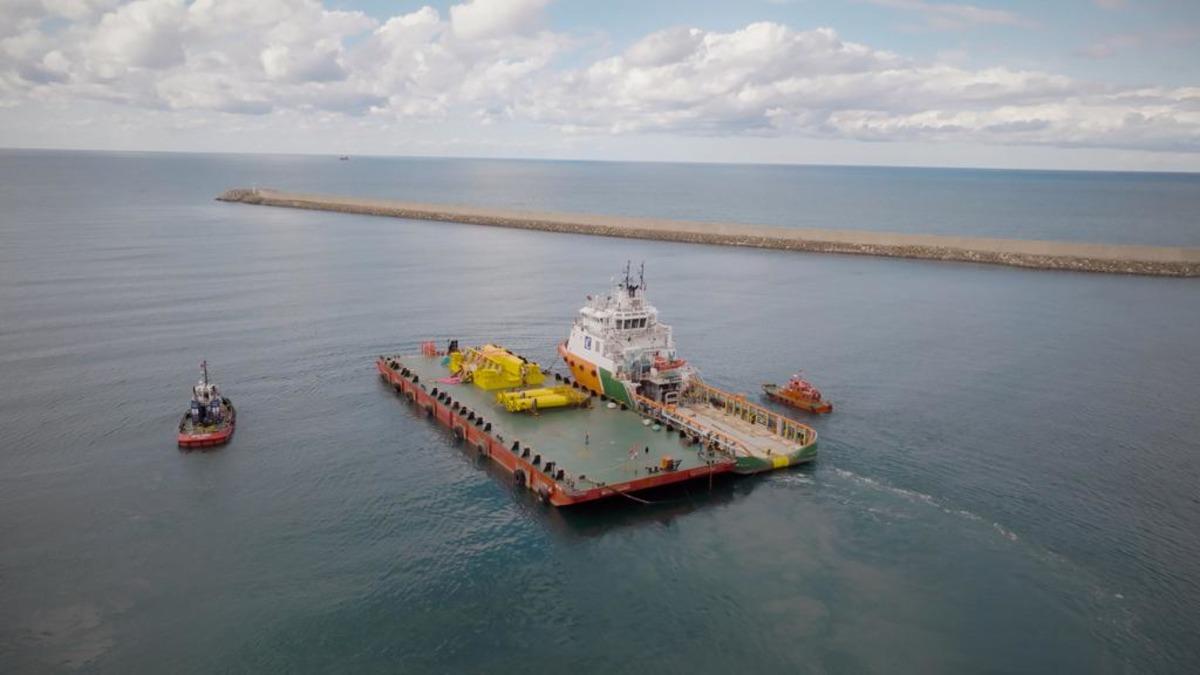 Sakarya Gaz Sahası'nın tabanına &ccedil;elik ekipman yerleştirme işlemleri s&uuml;r&uuml;yor