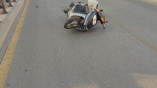 Muğla'da refüje çarpan motosikletin sürücüsü öldü