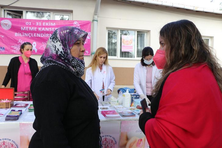 Edirne'de köy sakini kadınlara meme kanseri taraması yapıldı G1