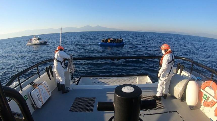 Aydın'da 136 düzensiz göçmen yakalandı