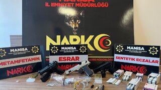 Manisa'da uyuşturucu operasyonunda 9 kişi yakalandı