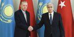 Cumhurbaşkanı Erdoğan Kazakistanlı mevkidaşı Tokayev ile görüştü
