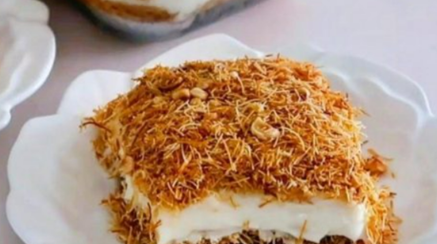 Bakınca bile iştah kabartıyor: Kadayıflı muhallebi tarifi! Kadayıflı muhallebi nasıl yapılır?