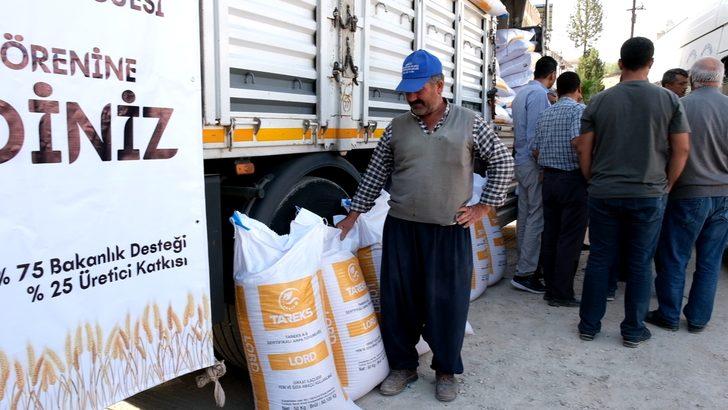 Mersin'de çiftçilere 43 ton yerli ve milli arpa tohumu dağıtımına başlandı G2