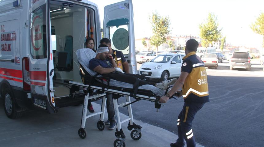 Konya'da muştayla darbedilen üniversite öğrencisi yaralandı