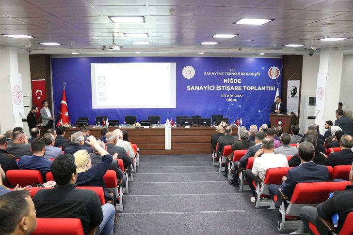 Niğde'de "Sanayici İstişare Toplantısı" yapıldı G3