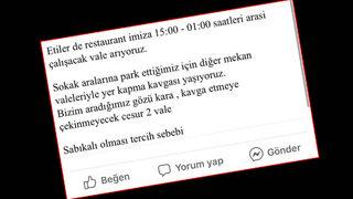 Sosyal medyayı şaşırtan ilan! Gözü kara, kavga edecek, sabıkalı eleman aranıyor