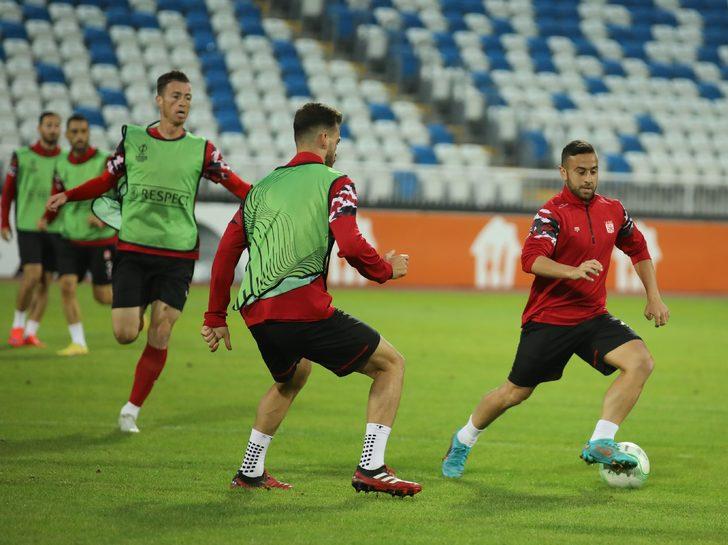 Sivasspor'da, Ballkani maçı hazırlıklarını tamamladı G1