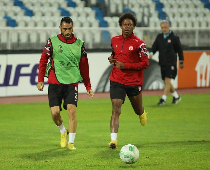 Sivasspor'da, Ballkani maçı hazırlıklarını tamamladı G4