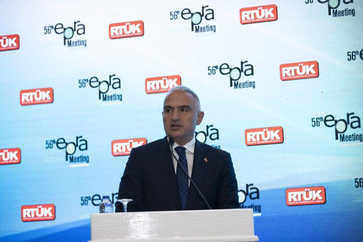 Kültür ve Turizm Bakanı Ersoy, Avrupa Düzenleyici Otoriteler Platformu 56. Toplantısı'nda konuştu: G3