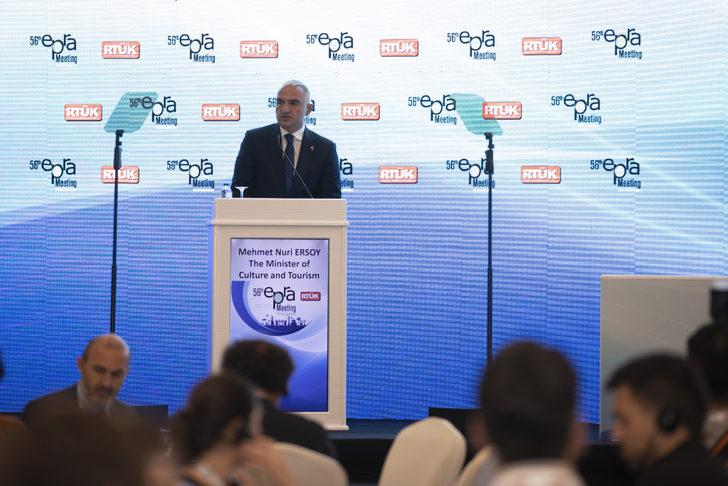 Kültür ve Turizm Bakanı Ersoy, Avrupa Düzenleyici Otoriteler Platformu 56. Toplantısı'nda konuştu: G4