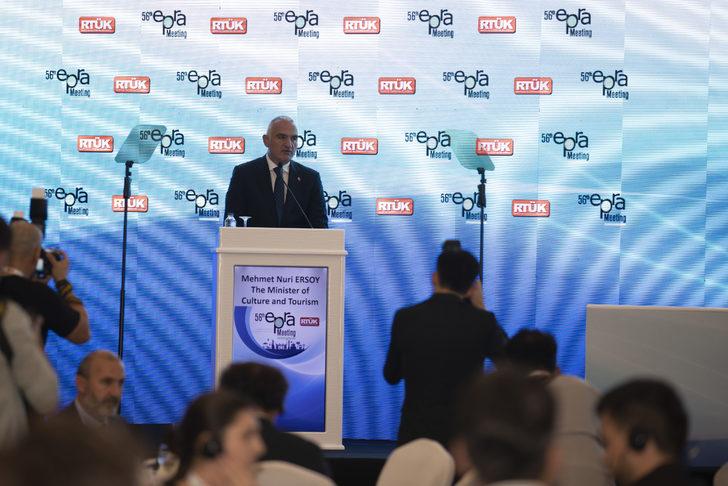 Kültür ve Turizm Bakanı Ersoy, Avrupa Düzenleyici Otoriteler Platformu 56. Toplantısı'nda konuştu: G5
