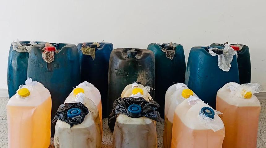 Hakkari'de 400 litre kaçak akaryakıt ele geçirildi