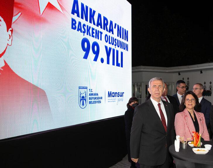Ankara'nın başkent oluşunun 99. yıl dönümü dolayısıyla resepsiyon düzenlendi G3