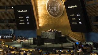 Son dakika: Birleşmiş Milletler Genel Kurulu duyurdu! 143 ülkenin oyuyla kabul edildi... Rusya'ya bir şok daha