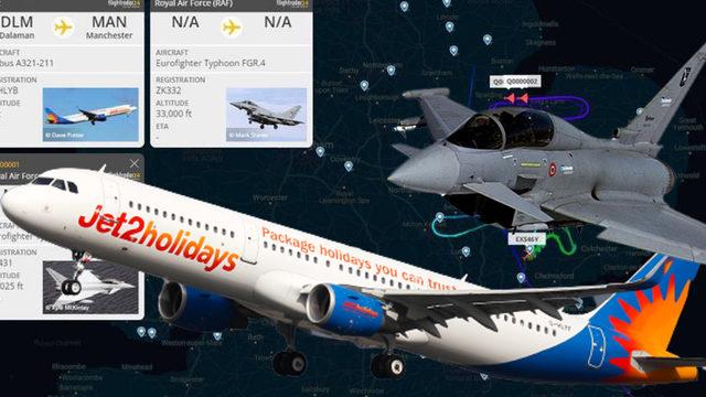 Son dakika: Dalaman'dan Manchester'a giden yolcu uçağında bomba alarmı! Savaş uçakları eşliğinde havalimanına indirildi