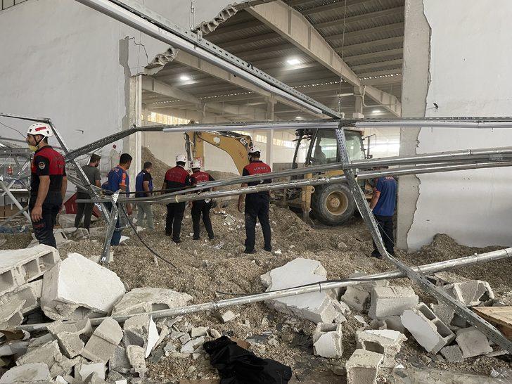 Şanlıurfa'da fabrika duvarının yıkılması sonucu 3 işçi yaralandı G3