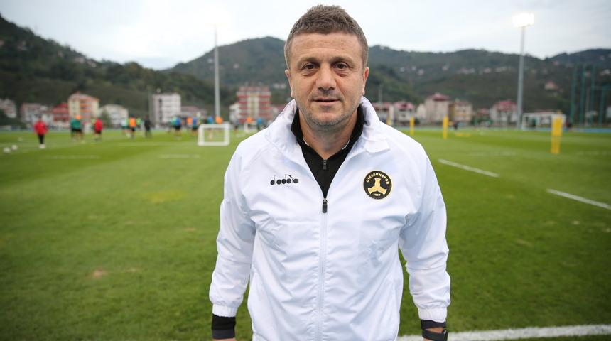 Giresunspor Teknik Direktörü Hakan Keleş, ligdeki hedeflerini açıkladı: