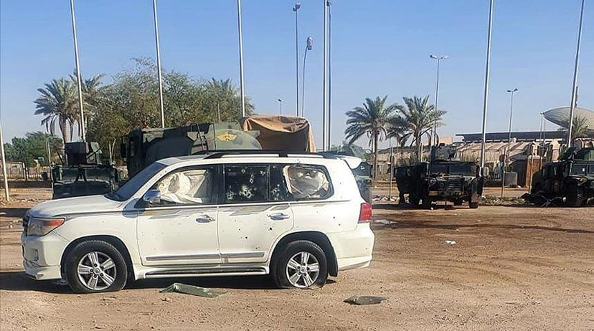 Irak'ta cumhurbaşkanlığı seçimi öncesi kanlı saldırı! Yeşil Bölge'ye 9 füze fırlatıldı