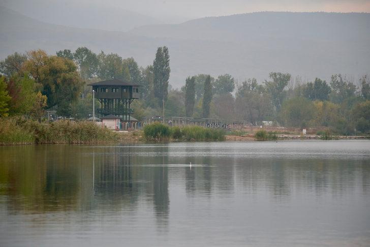 Yeniçağa Gölü göç mevsiminde mola veren kuşları ağırlıyor G5