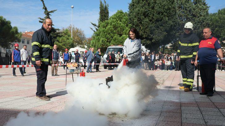 Sinop'ta yangın tatbikatı yapıldı G5