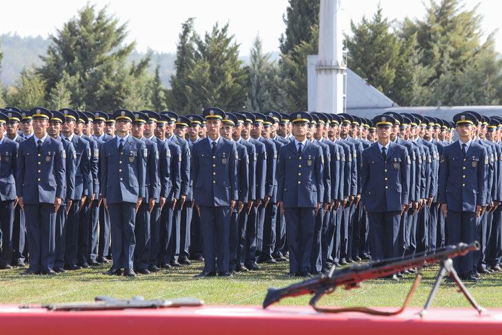 MSÜ Hava Astsubay Meslek Yüksekokulunda 608 öğrenci yemin etti G4