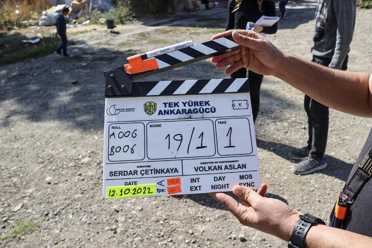 MKE Ankaragücü Başkanı Koca, "Tek Yürek Ankaragücü" filminin ilk çekimini yaptı G1