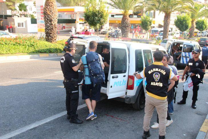 Marmaris'te konaklama tesislerine yapılan denetimlerde 265 düzensiz göçmen yakalandı G4