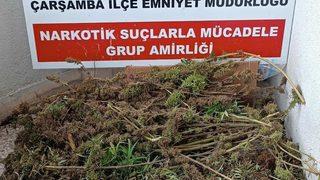 Samsun'da uyuşturucu operasyonunda 8 zanlı yakalandı