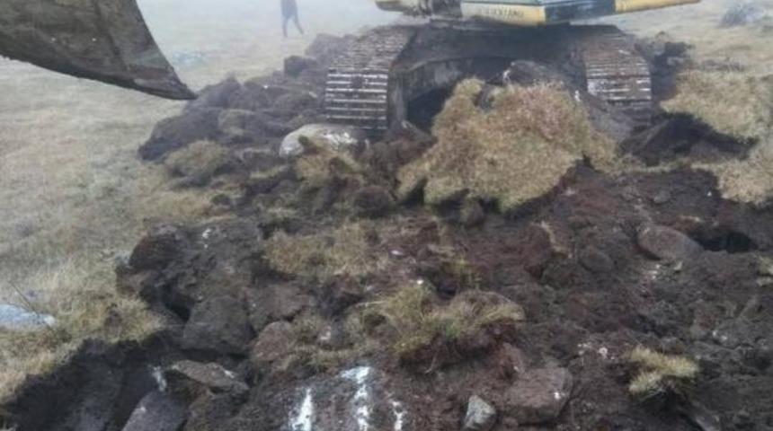 Tekrar başlatılan Yeşil Yol projesine direnenlere gözaltı