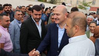 İçişleri Bakanı Süleyman Soylu, Diyarbakır Çermik'te vatandaşlarla buluştu: