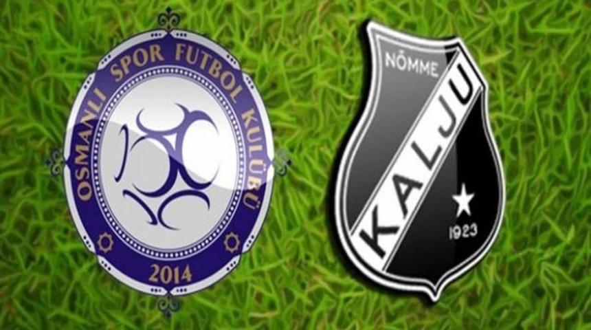 Nomme Kalju Osmanlıspor maçını canlı izle Beyaz TV canlı yayını UEFA Avrupa Ligi