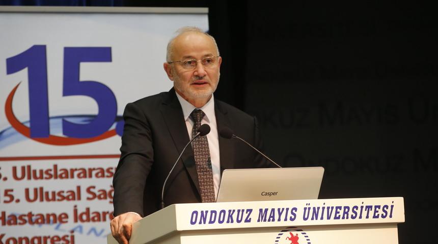 Samsun'da "5. Uluslararası 15. Ulusal Sağlık ve Hastane İdaresi Kongresi" başladı