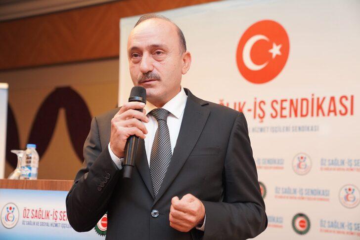 Öz Sağlık-İş Sendikası Genel Başkanı Devlet Sert, çalışma hayatındaki gelişmeleri değerlendirdi: G3