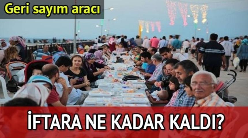 İftara ne kadar kaldı? İstanbul, Ankara ve tüm illerde oruç tutanlar için iftara geri sayım! 