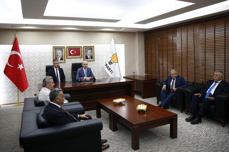 AK Parti Genel Başkanvekili Kurtulmuş, partisinin Kayseri İl Başkanlığını ziyaretinde konuştu: G5