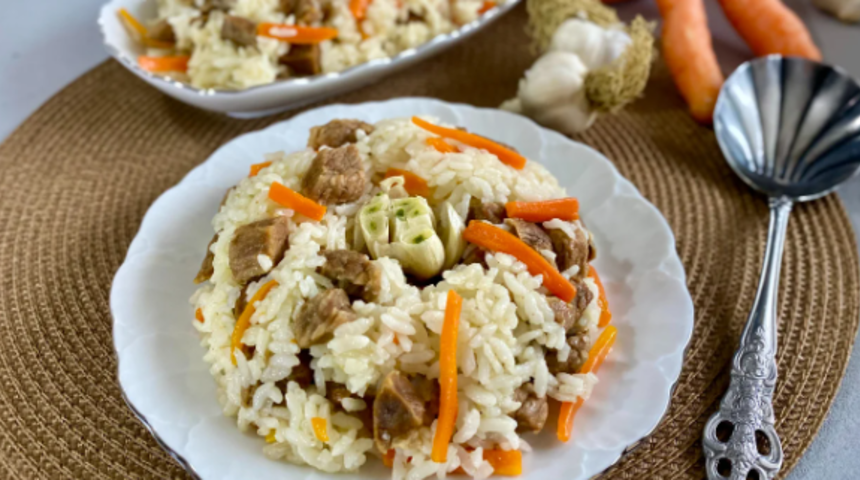 Özbekistan'ın meşhur özbek pilavı nasıl yapılır? MasterChef özbek pilavı tarifi yapılışı ve malzemeleri!