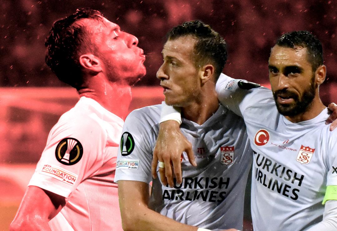 Sivasspor'dan tarihi geri d&ouml;n&uuml;ş! Grupta inanılmaz bir avantajı cebine koydular...