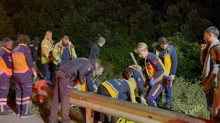 TEM Otoyolu'nda trafik kazasında 2 kişi yaralandı