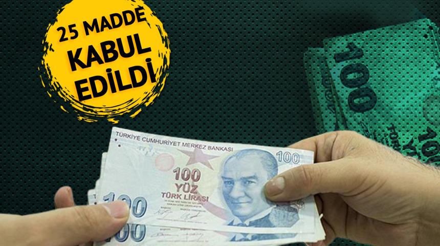 SON DAKİKA | Herkesin gözü kulağı 'torba' kanun teklifinde, 25 madde kabul edildi! KYK borçları, yemek ücretleri, vergi muafiyeti...