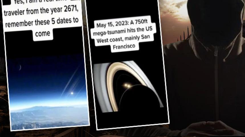 2671 yılından geldiğini söyledi! Gelecekten gelen zaman yolcusunun kehanetleri tüyler ürpetti... “Çok yakında geliyorlar”