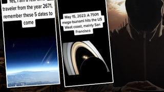 2671 yılından geldiğini söyledi! Gelecekten gelen zaman yolcusunun kehanetleri tüyler ürpetti... “Çok yakında geliyorlar”