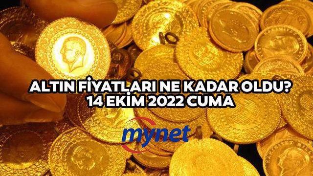 ALTIN FİYATLARI SON DAKİKA: 14 Ekim gram, çeyrek, yarım, tam altın fiyatları kaç TL?
