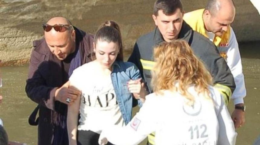 Bel&ccedil;ikalı turist T&uuml;rk kızının hayatını kurtardı