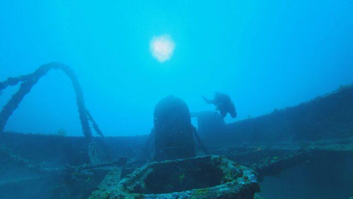 İngiliz dalış ekibi, Gelibolu Tarihi Sualtı Parkı'ndaki batıkları görüntüledi G1