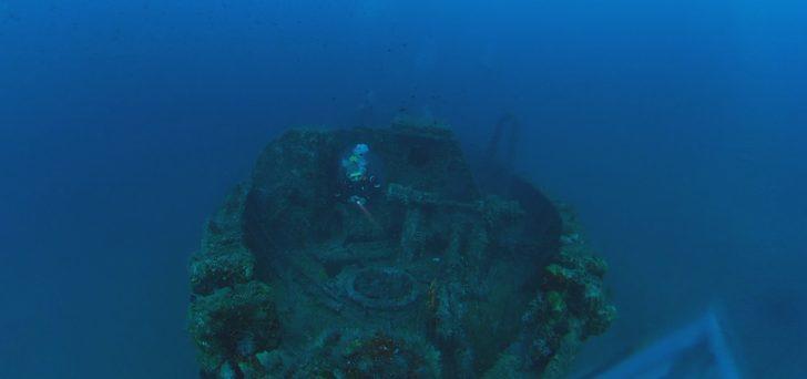 İngiliz dalış ekibi, Gelibolu Tarihi Sualtı Parkı'ndaki batıkları görüntüledi G2