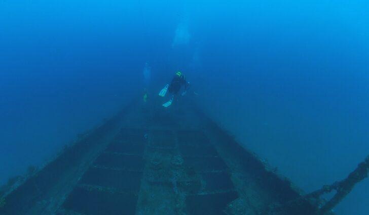 İngiliz dalış ekibi, Gelibolu Tarihi Sualtı Parkı'ndaki batıkları görüntüledi G3