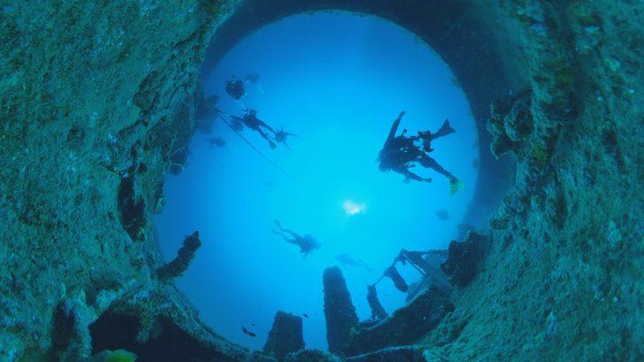 İngiliz dalış ekibi, Gelibolu Tarihi Sualtı Parkı'ndaki batıkları görüntüledi G5