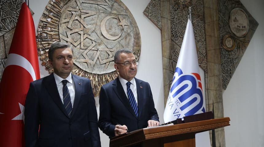 Cumhurbaşkanı Yardımcısı Oktay, Malatya Valiliğini ziyaret etti