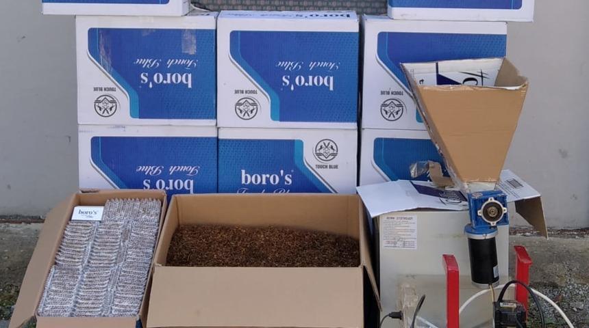 Tokat'ta 100 bin makaron ele geçirildi